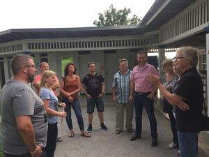 Die SPD besucht unser Schachenmayr-Bad