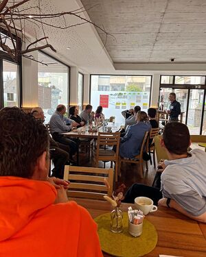 Die offene Liste der SPD traf sich im Albtraufcafé